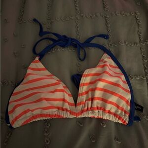 U.S. Polo Assn. Striped Bikini Top